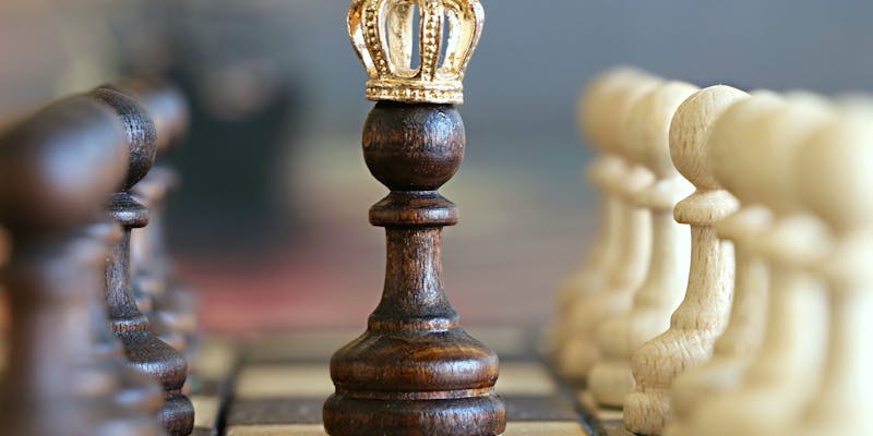 Children playing chess