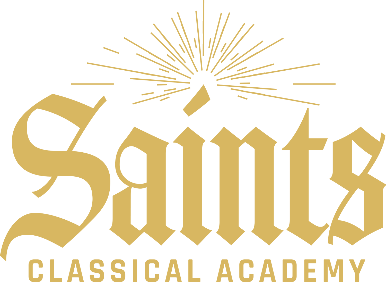Saints Classical Gold Logo